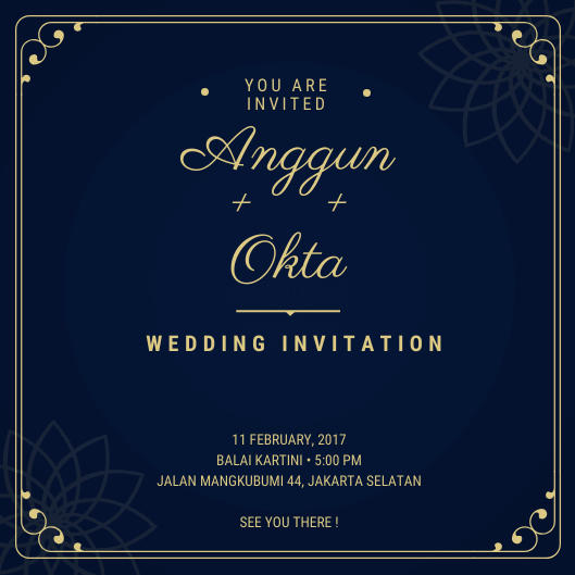 undangan pernikahan online digital gambar